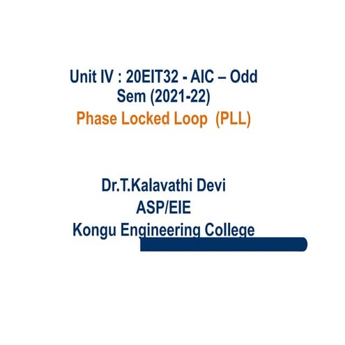 FM demodulation using PLL