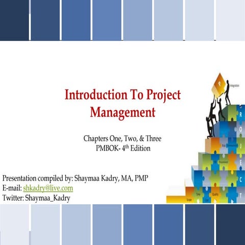 Introduction to pmp