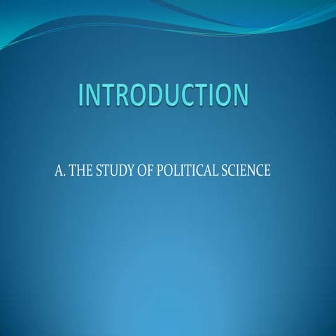 Introductiontopoliticalscience 100621020245-phpapp02