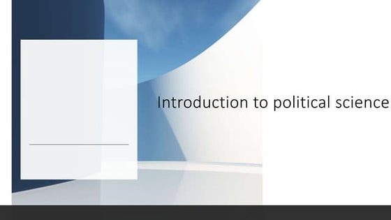 Nature and Scope of Political Science.pdf | Politics