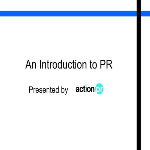 Introduction to PR