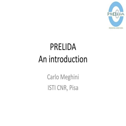Introduction to Prelida