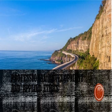 Introduction  to Professional Development