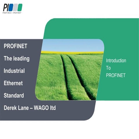Introduction to PROFINET - Derek Lane