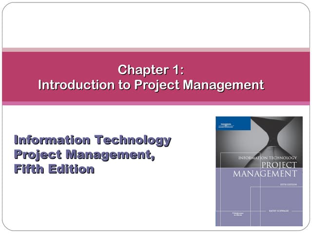 Introduction to project management