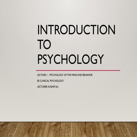 Comprehensive Introduction to Psychology: Mind, Behavior, and Subfields ...