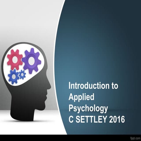 Introduction to psychology [autosaved]