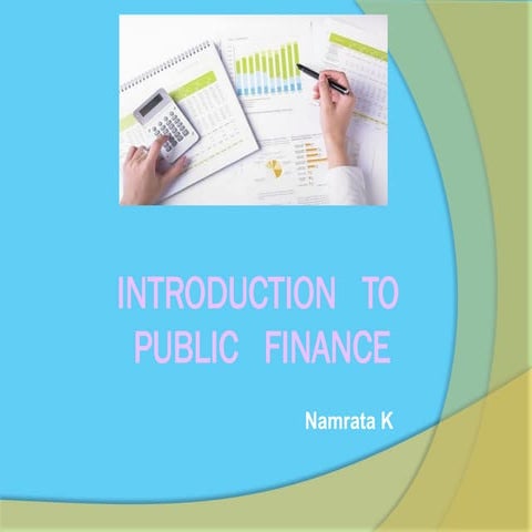Introduction   to Public   Finance 1.pptx