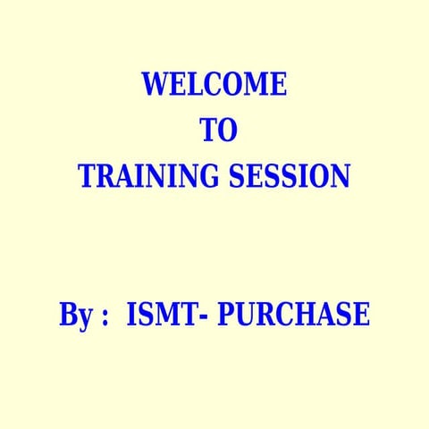 Introduction To Purchase