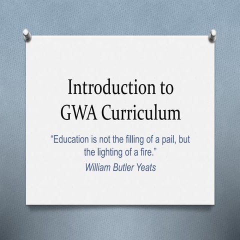 Introduction to pyp curriculum 2014 5