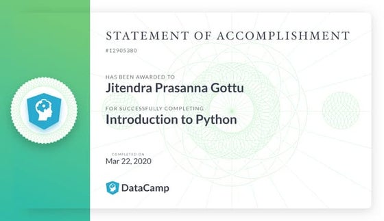 Introduction to python