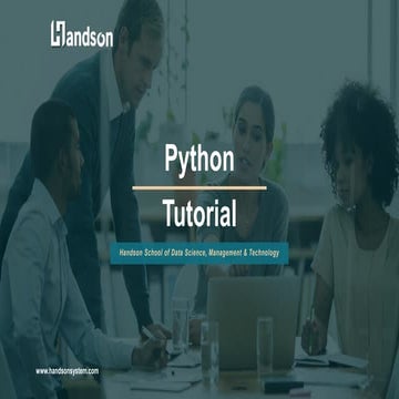 Python Tutorial: List, Tuple, Set | PPTX