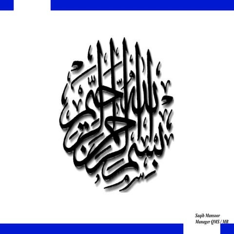 INTRODUCTION  TO  QUALITY  MANAGEMENT SYSTEM (QMS) ISO9000