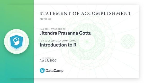 Introduction to R
