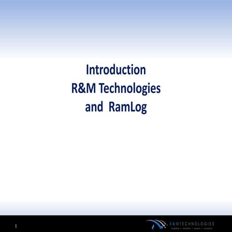 Introduction to RamLog