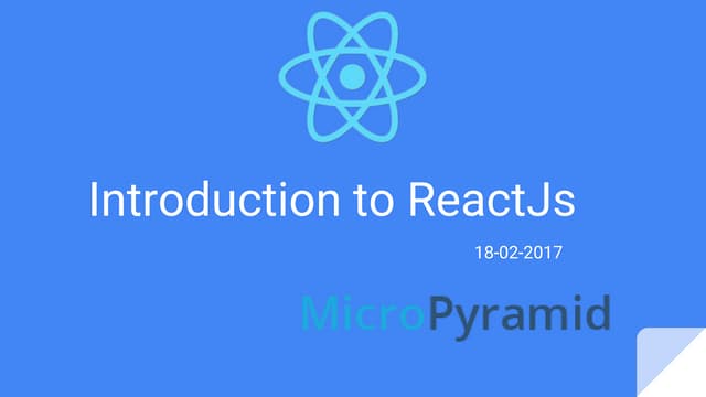 Introduction to react_js