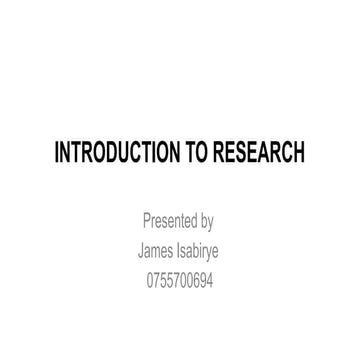 Introduction to research Research Designs in Project Management.pptx