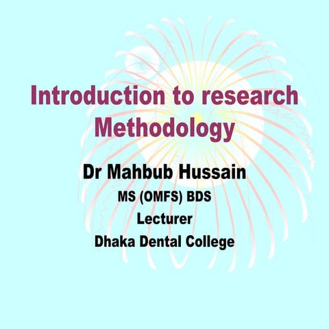Introduction to research_methodology