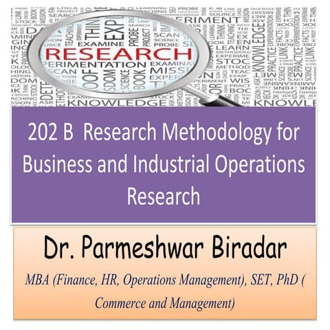 Research methodology for business .pptx