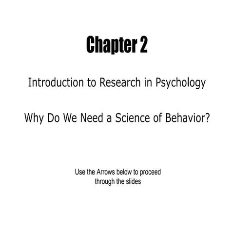 Introduction to research methods