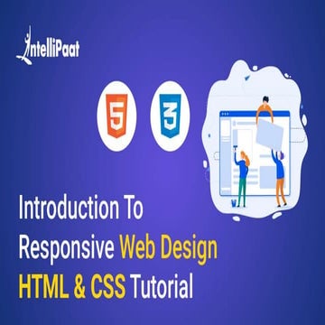 Introduction to Responsive Web Design HTML & CSS | PPT