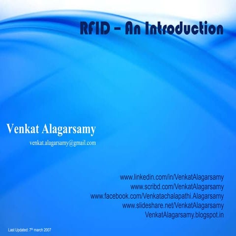 Introduction to RFID