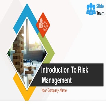 Introduction To Risk Management Powerpoint Presentation Slides