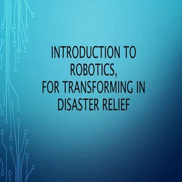 Introduction to robotics,