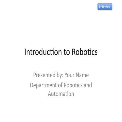 [Doc] Introduction to Robotics: Mechanics and Control (4th Edition) | PDF