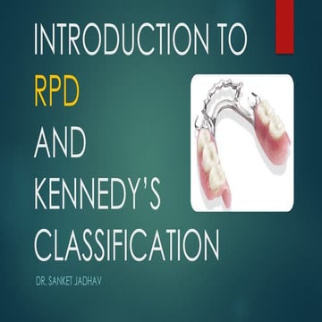 Kennedy classification | PPTX