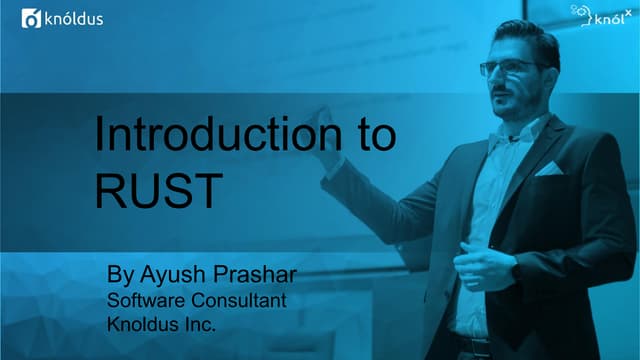 Introduction To Rust