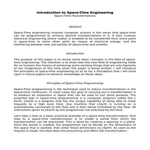 Introduction to s t engineering | PDF
