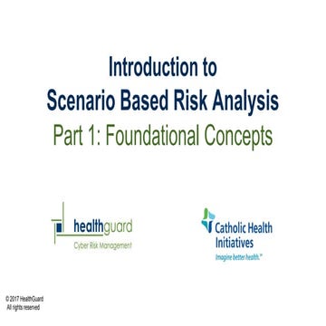 Introduction to Scenario Based Risk Analysis | PDF