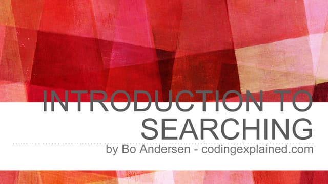 Introduction to Elasticsearch Searching