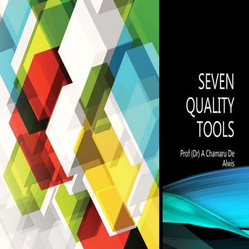 Introduction to secen quality tools