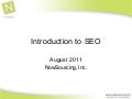 Introduction to SEO