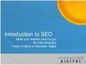 Introduction To SEO - Search Engine...