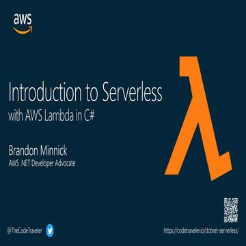 Introduction to Serverless with AWS Lambda in C#.pptx