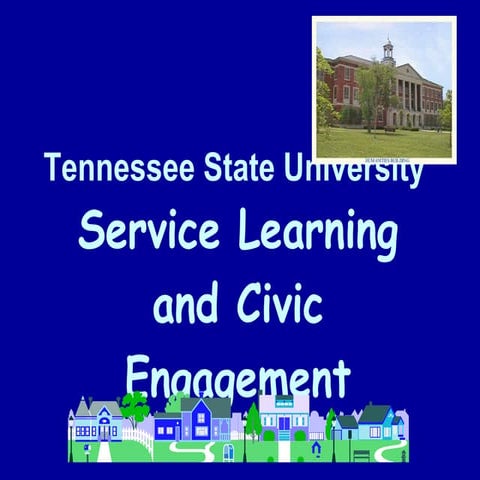 Introduction to service learning