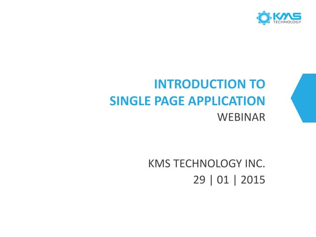 Introduction To Single Page Application