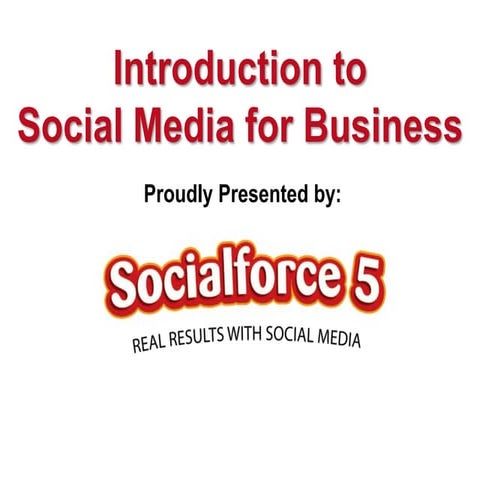 Why social Media Matters