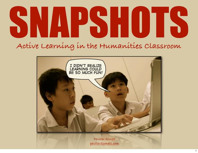 Introduction to SNAPSHOTS