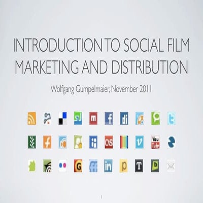 Introduction to Social Film Marketing and Distribution