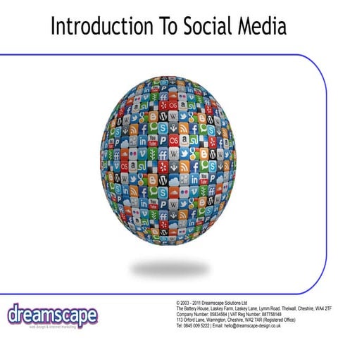 Role of social media in business communication | PPTX