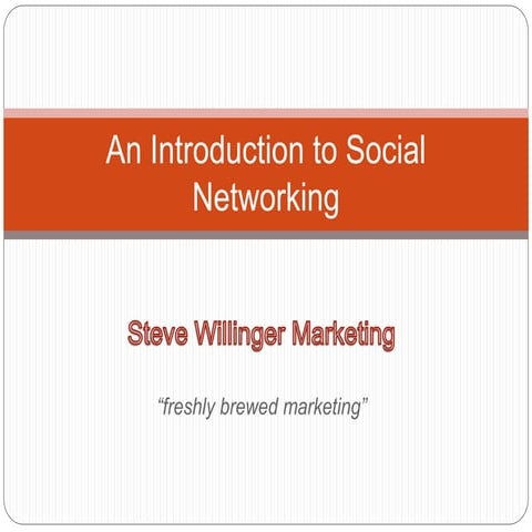 Introduction To Social Media