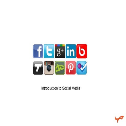 Introduction to Social Media | PPTX
