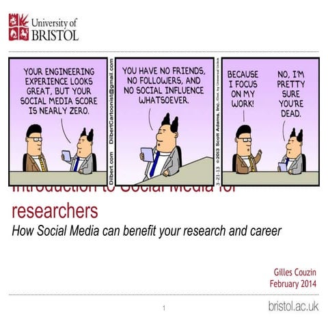 Introduction to social media for researchers