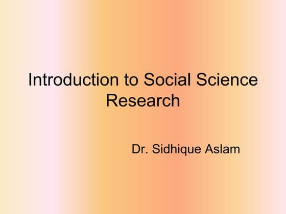 Research Types | PPT