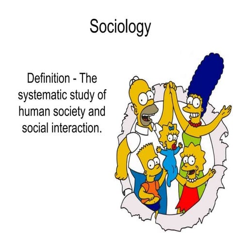 Introduction to sociology