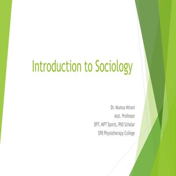 Introduction to Sociology for physiotherapists.pptx